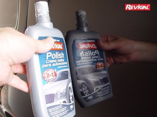 Imagen 2 de 7 de Cera Auto Polish Pule Lustra Brillo Intenso Revigal 300cm3