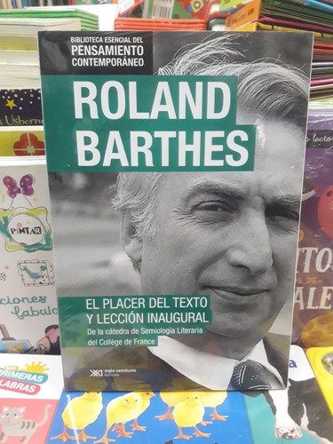 Placer  Texto Y Leccion Inaugural - Barthes - Nuevo - Devoto