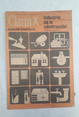 Revista Antigua Suplemento ** Clarin ** Guia Construccion