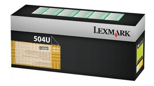 Cartucho Original De Tóner Negro Lexmark  50f4u00 P-20,000 