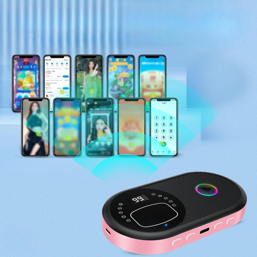 Conjunto De Auto Clicker Ajustável Compacto, Toque Físico