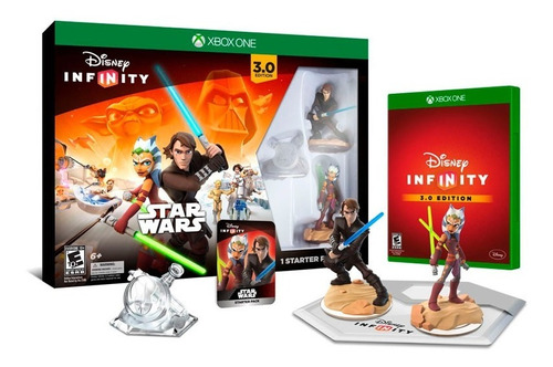 Disney Infinity 30 Xbox One Star Wars Starter Pack Fact A-b