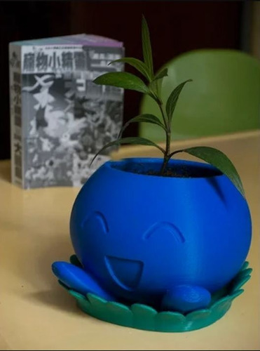 Vaso Decorativo Para Suculentas - Pokemon Oddish