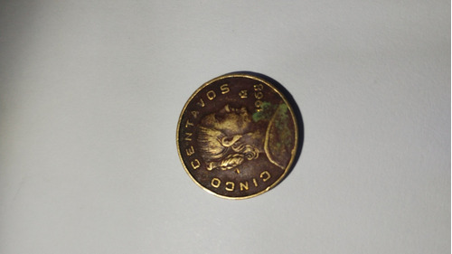 Moneda 5 Centavos Josefa Ortiz De Domínguez Año 1968