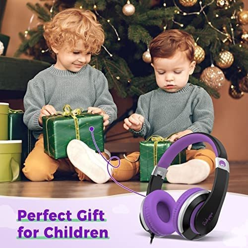 Rockpapa I20 Auriculares Plegables Para Niños Con Micrófono