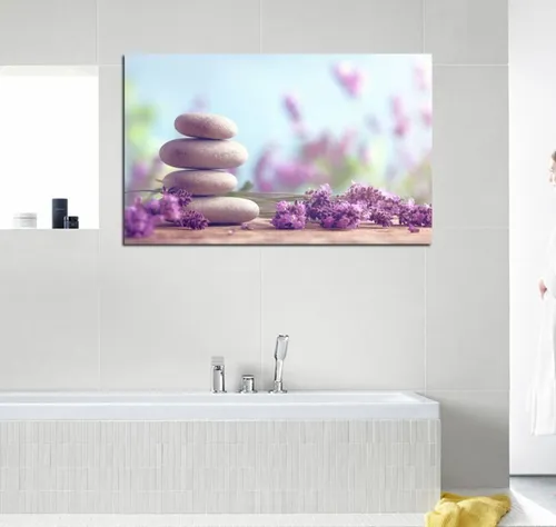 comprar Vinilo Decorativo 20x30cm Aromaterapia Piedras Masajes Spa