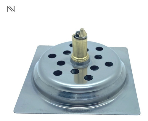 Ralo Click Inteligente 10x10 Quadrado Inox #cq1001