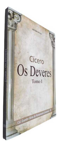 Os Deveres Tomos Ii E Iii, De Cícero. Editora Escala Em Português