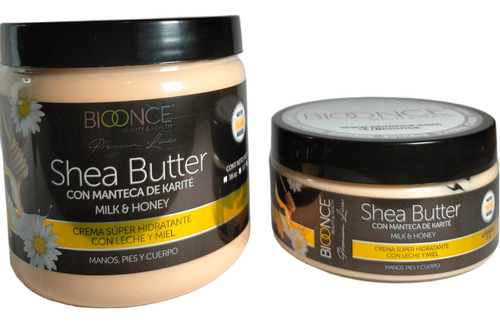 Shea Butter Cream Bioonce 8 Oz Fragancia Leche y Miel