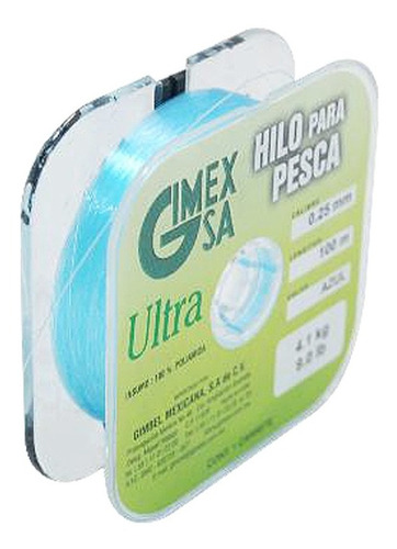 Hilo De Pesca Azul Ultra 1.20mm 100mts