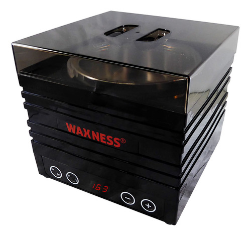 Waxness Calentador De Cera W-cube Negro Digital 16 Onzas / 1