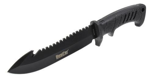 Faca De Aço Esportiva Gurjão Com Cabo Abs Bestfer 30436
