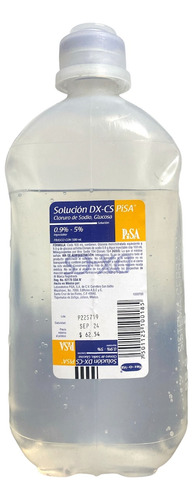 Solución Dx-cs Cloruro De Sodio Y Glucosa 500ml