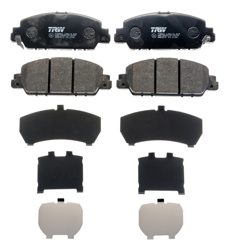 Balatas Del. Para Honda Hr-v Epic 2016 2017 1.8 L4 Sohc Trw