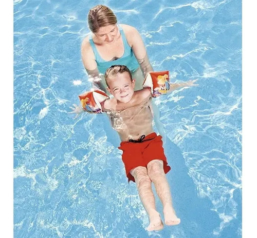 Imagen 4 de 10 de Bracitos Flotador Bebe Niños Tortugas Piletas Playa Bestway