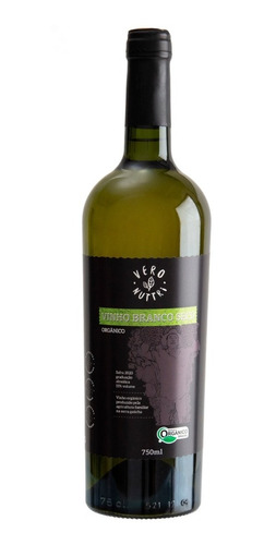 Imagem 1 de 3 de Vinho Vero Nuttri Branco Seco Orgânico 750ml