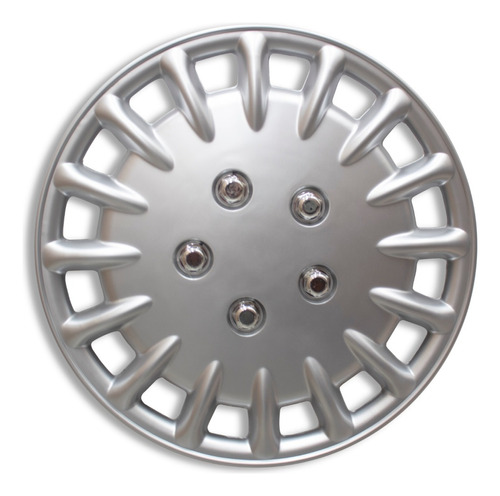 Tapon Tapa Polvera Rueda Deportivo Gris Rin 14 