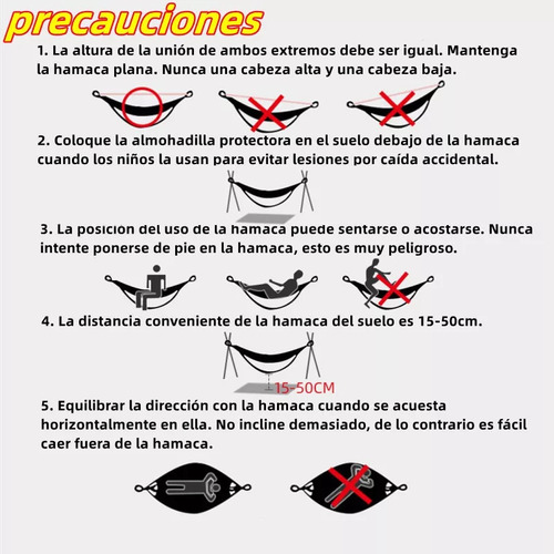 Q Hamacas De Cama Portátiles, Ligeras Y Transpirables