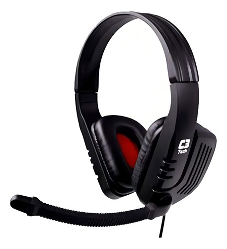 Headset Gamer Predator Com Microfone - C3 Tech Mi-2558rb