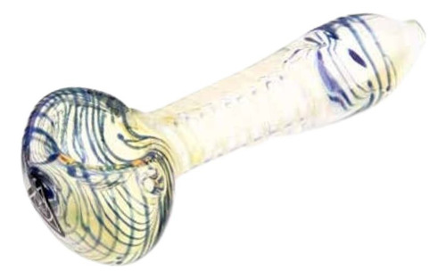 Pipe De Vidro Borossilicao Squadafum - Azul