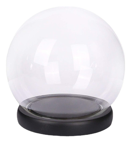 Tarro De Campana De Cúpula De Cristal, Vitrina Para 15cm