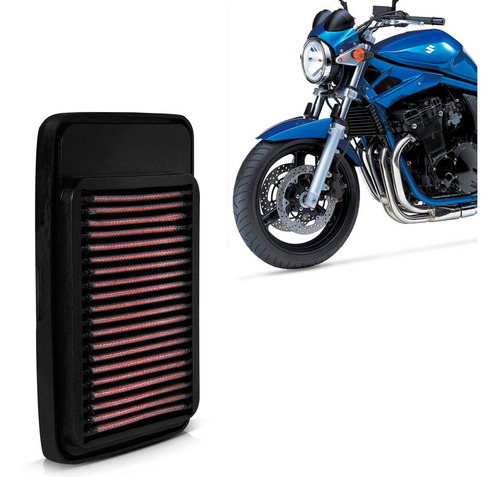 Filtro Ar K&n Suzuki Gsf650 Bandit S 2005 2006 2007 2008 09