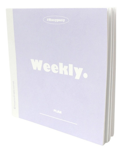 Planner Semanal Weekly Lilás