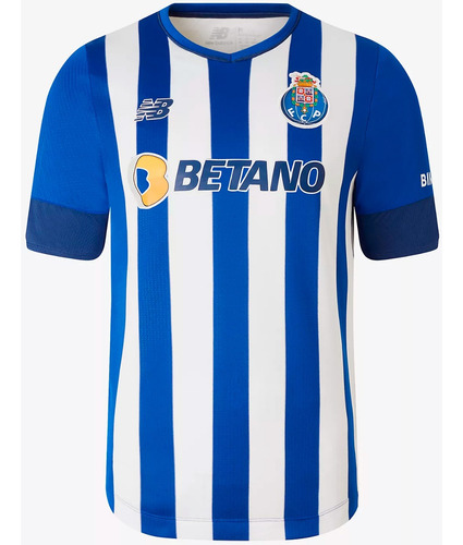 Jersey New Balance Fc Porto Home Short Sleeve Para Hombre