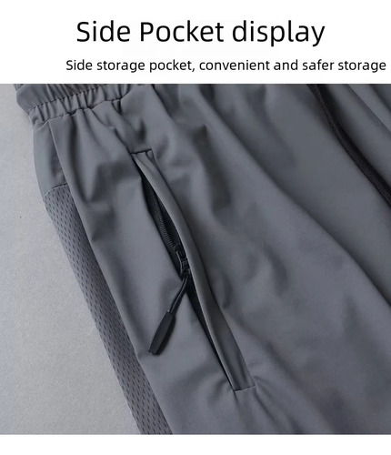 Pantalones Cortos Deportivos Casuales Para Hombre, Cintura A