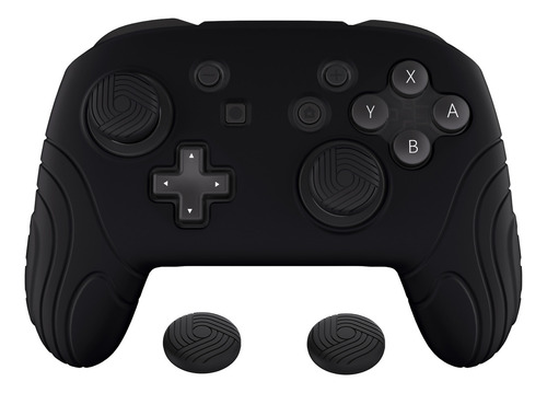 Funda De Silicona Para Nintendo Switch Pro Control Negra