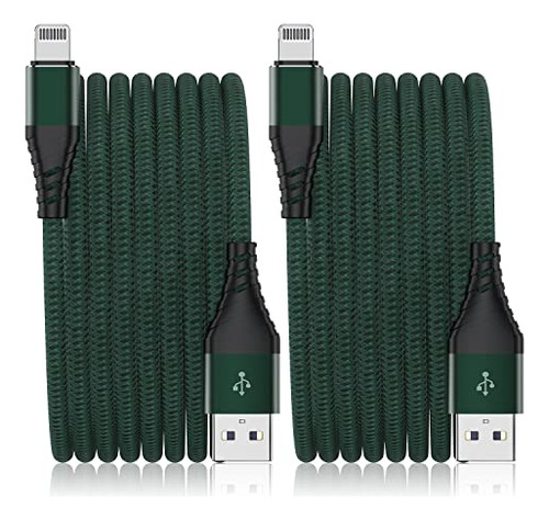 2pack Extra Long Lightning Cable 10 Ft,10 Foot iPhone Charge