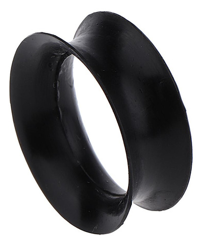 2 X 7 Pares De Parches De Silicona Flexibles Tapones Negro