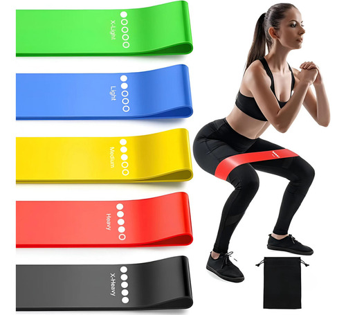 Para Bandas Para Ejercicio Yoga Elastic Resistance 5 Niveles