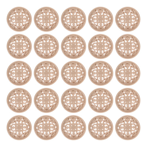 30 Elegantes Botones Huecos Con Hebilla Metálica De 23 Mm He