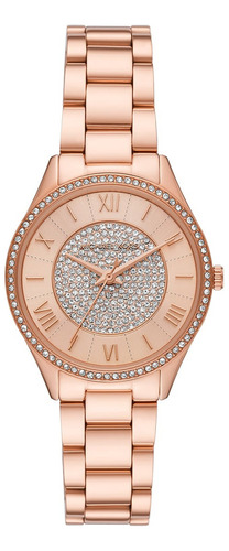 Reloj Mujer Michael Kors Mk4736 Lauryn Color de la correa Rosa Color del bisel Rosa Color del fondo Rosa