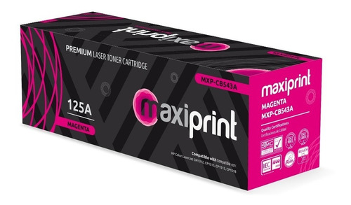 Toner Maxiprint Compatible Hp 125a Magenta (cb543a)