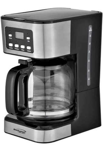 Cafetera Electrica 12 Tazas Brentwood  Filtro Permanete Tien