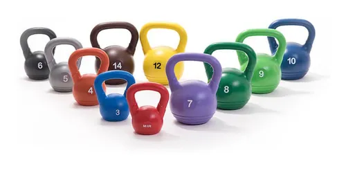 Pesa Rusa Kettlebell Pl stica Mir X 7 Kg