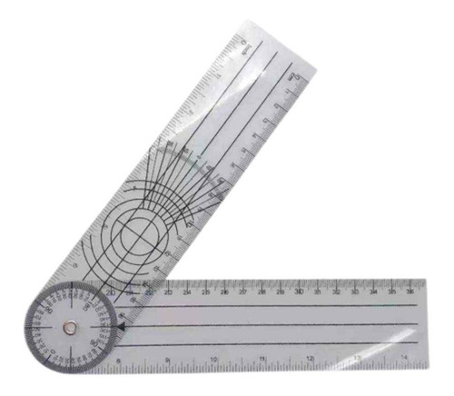 Goniómetro 15cm Rulongmeter Plástico Rehabilitación
