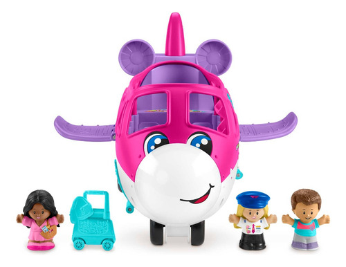 Fisher-price Little People Set Avión De Los Sueños Barbie