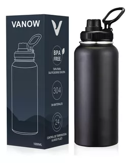 Termo Vaso-botella Acero Inoxidablecon Fría/caliente 32 Oz