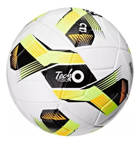 Bola Para Futebol De Campo C11 Training 4 Cor Branco, Amarelo e Preto Kagiva