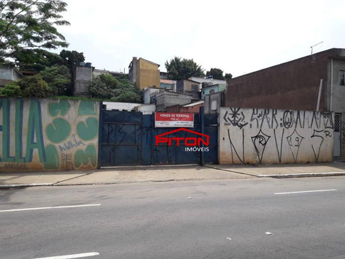 Terreno À Venda, 750 M² Por R$ 1.200.000,00 - Vila Ré - São Paulo/sp - Te0374