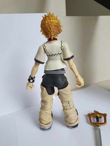 Kingdom Hearts Ii Roxas Play Arts Figure Original Completo (Usado)
