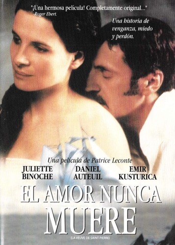 El Amor Nunca Muere | Dvd Juliette Binoche Película Nueva