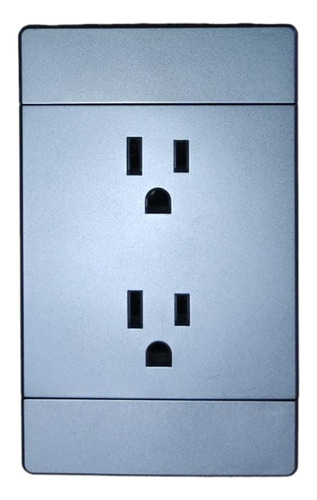 Enchufe Doble Conector Armado Para Dos Conexiones De Luz