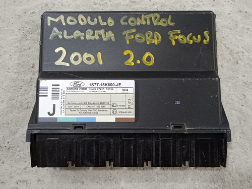 Modulo Control Alarma Ford Focus 2001 2.0