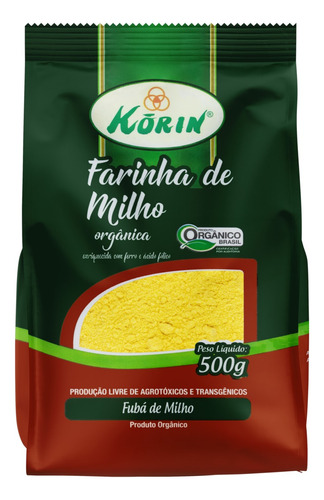 Farinha Korin  de milho 500 g