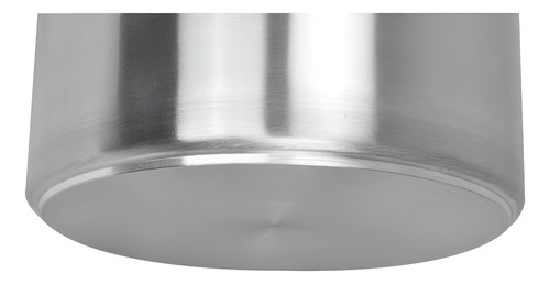 Budinera Arrocera 7 Lts Acero Inox. Cal. 304, C/fondo Inducc Color Plateado