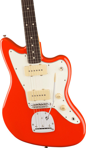 Guitarra Eléctrica Fender Player 2 Jazzmaster Coral Red Material Del Diapasón Maple Orientación De La Mano Diestro